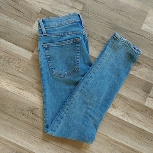 Re/done High Rise Comfort Stretch Skinny Jeans